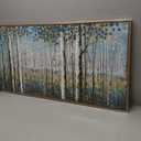 Nature Wall Art Forest Art Canvas Wall Decor Green Tree Canvas Print Artwork Decor for Living Room Landscape Pictures for Bedroom Home Office Decorations 2040IN