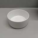 Petygooing White Elevated/Raised 15Slanted Ceramic Dog Bowl for Small and Medium Breeds, Tilted Anti Slip Pet Feeding Bowl,Food Water Dish with Stand for Cats and Dogs (28 OZ/3.6 Cups)