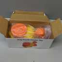 2 Pcs 2-in-1 Interactive Duck Treat Dispenser, Slow Duck Pet Feeder, Dog Treat Dispenser Toy, Feeder Puzzle Toy with 3 Food Outlet Sizes Toy for Small Medium Large Dogs (Yellow/White)