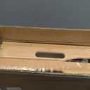 Greenual 2 Pack Bed Tray Table with Handles Folding Legs, Bamboo Breakfast Food Tray with Media Slot, Use As Platter, Laptop Desk, Snack, TV Tray Kitchen Serving Tray(Natural)