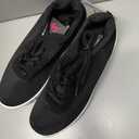 Bobbie Brooks Women's Black Tennis Shoes White Soles Size 10