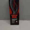 CRUVHEAL 220+ lbs Plantar Fasciitis High Arch Support Insoles Men Women  Orthotic Shoe Inserts  Boot Work Shoe Insole (L, Black)