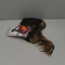 Kaneles Mullet Wigs for Men 80s Costumes Fancy Party Accessory Cosplay Wig (Light Brown)