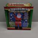 SHDEJTG 10ft Inflatable Christmas Decorations, Christmas Santa Claus with Candy with LED Light Blow Up for Christmas Party Indoor, Outdoor, Yard, Garden, Lawn