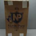 Nordic Pure 12x25x2 Pleated MERV 8 Air Filters 3 Pack