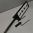 3 Side Solar Address Plaque, Lighted House Numbers for Outside, Waterproof RGBW Color Changing Remote Control, Led Illuminated Solar Address Sign with Stakes for Garden Street Home Yard