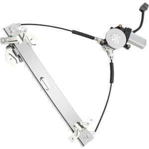 Front Right Passenger Side Power Window Regulator w/Motor Compatible with 2003 2004 2005 2006 2007 Honda Accord Coupe (2-Door Only) Replaces# 741-305