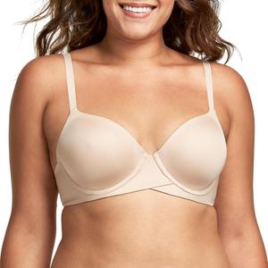 Maidenform Women's One Fab Fit Modern Demi Underwire T-Shirt Bra (32A)