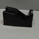 Tape Dispenser, Heat Press Tape Dispenser, Desk Heat Tape Dispenser 6.3 x 2.5 x 3.4 Inch, Holder Fits 1" and 3" Core (Black)