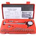 Accusize Industrial Tools Dial Bore Gauge Set, 1.4-6 inch Measuring Range, 0.0005'' Graduation Interval, Ee20-1406
