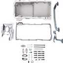 Oil Pan Replacement for Chevy Impala 1958-1985 Pontiac Grand Prix 1976-1987 | Front Wet Sump Retro
