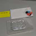 FYOUNG Protective Case for Nintendo Switch 2 2025, Slim Hard Shell for Switch 2 Accessories, Scratch&Shock Protection Cover with Screen Protector, 8 Thumb Grip(Clear, Switch 2 7.9inch)