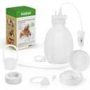 haakaa Supplemental Feeding Tube & Pouch Set, Baby Supplemental Nursing System, SNS Breastfeeding System, Food Grade Silicone, New Upgraded Design with Dual Tube Flow Control