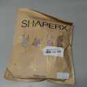 SHAPERX Strapless Shorts Bodysuit for Women Tummy Control Shapewear Seamless Sculpt Body Shaper with Removable Straps, L/XL