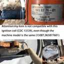 502846401 Ignition coil for Husqvarna Backpack blower 150BT/350BT/150BF/350BF,Replaces coil 511492901,Replace IKEDA-D RML DO-2
