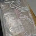 Will You Marry Me Neon Sign 25.2"15" Warm White with Lights for Proposal Wedding Decorations Large Marry Me Sign for Engagement, Romantic Neon Sign Wall Art for Wife (25 x 15)