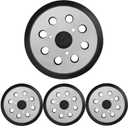 Sander Pads for Dewalt, 5" 8-Hole Orbital Sanding Replacement Hook and Loop Pads for DeWalt DW420 DW421 DW422 DW423 DW426 D26451 Random Orbital Sander, 4-Pack