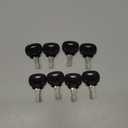 MaxAwe 8pc 14607 Ignition Key Set for JCB Bobcat BOMAG 
Manitou Tractor & More