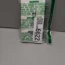 Boao 120 Pcs Ceramic Christmas Tree Replacement Lights Clear Plastic Flame Peg Bulbs Accessories for Ceramic Christmas Trees and DIY Projects(Multicolor,Medium)