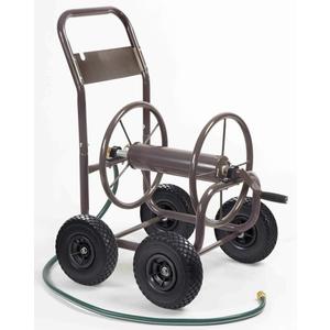 Liberty Garden 840-1 Four Wheel Industrial Host Cart with PU Tires, Bronze