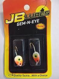 JB Lures Gem N Eye #6 Gold 2Pcs x 3pack