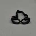 Enjoying Clear Dog Goggles Small Breed, UV Protection Dog Sunglasses Small Breed, Driving Puppy Eye Protection, Windproof Dustproof Anti-Fog, Breathable, Adjustable Straps, Transparent