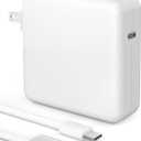Charger for MacBook Air 13/15" (M1-M3, 2021-2025) & MacBook Pro 14" (M1-M4)70W Type C Power Adapter Includes 6.6FT C to Magnetic 3 Cable LED, Powerful Connection Between 20021-2025 (Original Quality)