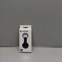 Black Air Tag Keychain