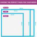 IMMCUTE Dog Pee Pads Extra Large 28"x34", X-Large Training Puppy Pee Pads Super Absorbent & Leak-Proof, XL Disposable Pet Piddle Pad and Potty Pads for Dogs, Puppies, Doggie (XLarge:28"*34"- 30 Ct)