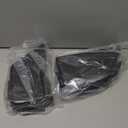 JeCar Rear Door Storage Pockets Organizer Box for 2011-2018 Jeep Wrangler JK 4-Door, Net Replacement, Interior Accessories, Black