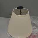 Aspen Creative 32287A, Transitional Hardback Empire Shaped Spider Construction Lamp Shade in Beige, 14" wide (7" x 14" x 11")