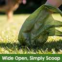 GREENER WALKER Tie Handles Poo Bags for Dog Waste, 600 Doggy Waste Bags Extra Thick Strong 100% Leak-Proof (Brown)