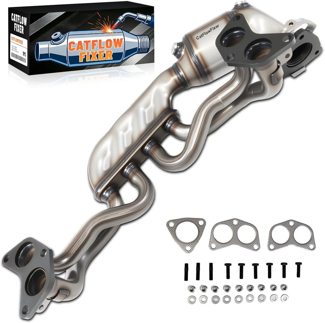Catalytic Converter Compatible with 2011-2016 Forester H4 2.5L, 2012-2016 Impreza H4 2.0L, 2013-2014 Outback H4 2.5L Catalytic Convertor EPA Compliant 16689 17367