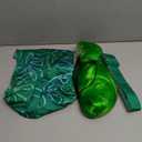 keaiyouhuo Girls Green Disgust Costume Kids Joy Princess Dress Cosplay Halloween Birthday Christmas Outfits with Wig (7-8 Years)