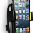 Phone Holder Wall Mount with 3M VHB Adhesive Strips Phone Charging Holder Compatible for iPhone, Samsung, Smartphone and Most Other Cellphones