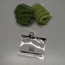 SubSahara Authentic African Net Sponge - 2 Pack Exfoliating Bath & Shower Loofah Sponge for Body & Face, Gentle Scrubber for All Skin Types, Travel, Durable (Olive Green & Light Green)