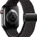 Mazoft Braided Bands With Magnetic Clasp Compatible with Apple Watch Band 44mm/45mm/46mm/49mm/(42mm-series 3 2 1)