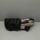 Expandable Soft-Sided Foldable Duffle Bag with 2 Rubber Wheels,Packable 32” Rolling Carry-On with Multi-Pockets & Compartments,Grey
