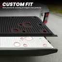 LASFIT Tailgate Mat for Nissan Frontier 2026 2025 2024 2023 2022 (Not Fit Standard Tailgate), Truck Tailgate Liner All Weather Protector TPE Durable Tailgate Cover Accessories