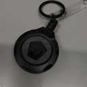 MNGARISTA Upgraded Heavy Duty Retractable Keychain with Belt Clip, 10 OZ Retraction, 31.5" Stainless Steel Cord Key Chain, 3K Carbon Fiber ID Badge Reel Holder with Badge Strap and Key Ring, 2 Pack