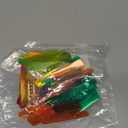 File Folder Tabs, Paxcoo 50 Sets Hanging File Folder Tabs and Inserts, Plastic Tabs for Hanging Folders, Multicolor