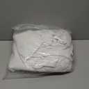 10x20ft White Backdrop for Photography, Dual-Size Dual-Pocket Design Photo Booth Background for Portrait Photoshoot, Party and Video with Both Options of 10 feet and 20 feet in Width