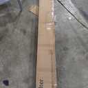 ZINUS Metal Box Spring with Wood Slats, 9 Inch Mattress Foundation, Sturdy Steel Structure, Easy Assembly, Queen (White)