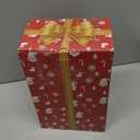 Musical Snow Globe Lantern Lighted Whimsical Christmas Tree & Gnomes Scandinavian Santa Elf Water Lantern with Swirling Glittering Home Decoration and Gift, Battery Operated or USB Powered