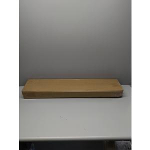 3 Ft Baseboard Heater Cover with Left and Right End Caps White Baseboard Radiator Covers for Bathroom Hydronic System