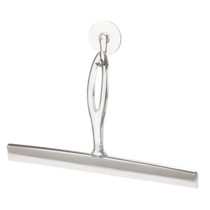 InterDesign Euro Squeegee - Clear/Stainless Steel