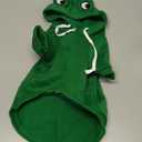 Warm Dog Winter Clothes Cute Fruit Dog Coat Hoodies Fleece Pet Dogs Costume Jacket for French Bulldog Chihuahua Ropa para Perro(Green,L)