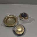 Mudder 3 Pcs Kitchen Sink Drain Strainer and Stopper Stainless Steel Garbage Disposal Plug with Handle Universal Anti-Clogging Kitchen Sink Filter Sieve Basket Strainer(Light Gold)