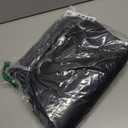 NICETOWN Pitch Black Solid Thermal Insulated Grommet Blackout Curtains/Drapes for Bedroom Window (2 Panels, 42 inches Wide by 63 inches Long, Black)