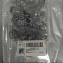 108 Pieces Stainless Steel Earring Bezel Blanks Wire Hooks Bezel Trays with 12 mm Glass Cabochons Setting for Jewelry Making DIY Craft